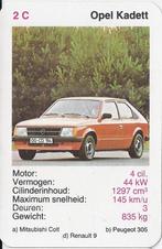 C298 autokaartje 2c - opel kadett, Ophalen of Verzenden, Zo goed als nieuw, Auto's