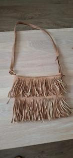 bruine tas met franje, Ophalen, Zo goed als nieuw, Bruin, Schoudertasje