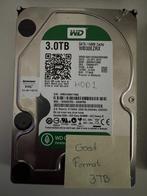 WD Green 3 TB harddisk, Intern, Refurbished, 3 TB, Desktop