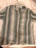 Bershka heren blouse met structuur maar L - overhemdblouse, Ophalen of Verzenden, Zo goed als nieuw
