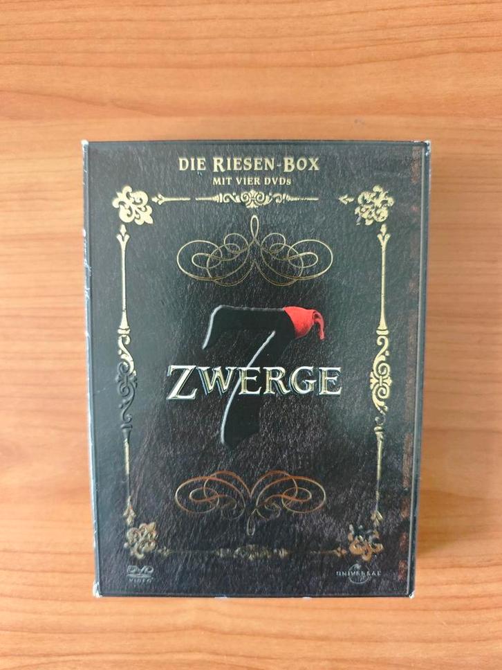 7 Zwerge Die Riesen-Box dvd box (4 dvd) Otto Waalkes Duitse, Cd's en Dvd's, Dvd's | Filmhuis, Verzenden