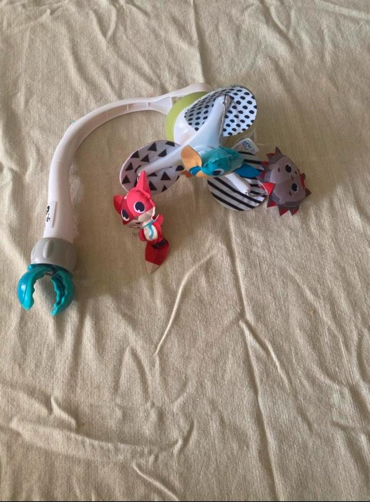 Muziek mobiel tiny love, Kinderen en Baby's, Speelgoed | Babyspeelgoed, Zo goed als nieuw, Mobiel, Met geluid, Ophalen of Verzenden