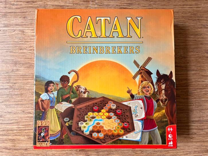 Catan: Breinbrekers Bordspel, Hobby en Vrije tijd, Gezelschapsspellen | Bordspellen, Zo goed als nieuw, Ophalen of Verzenden