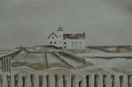 Prachtige aquarel Jaap Boekhout (1932 - 2022) Breskens, Ophalen of Verzenden
