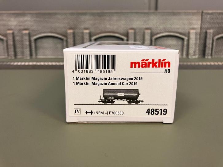 Märklin H0 / 48519 Jaarwagen 2019 (ketel), Hobby en Vrije tijd, Modeltreinen | H0, Zo goed als nieuw, Wagon, Wisselstroom, Märklin