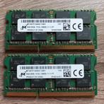 Micron 16GB 2x 8GB PC3L DDR3L 1600MHz SODIMM laptop geheugen, Computers en Software, RAM geheugen, DDR3, Ophalen of Verzenden