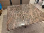 Eetkamer tafel, Huis en Inrichting, Tafels | Eettafels, Ophalen, Vierkant, Vijf personen of meer, Marmer