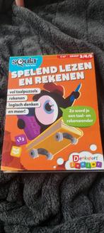 Squala Speelend Lezen en Rekenen Puzzelboek, Ophalen, Minder dan 500 stukjes, Zo goed als nieuw, Puzzelboek