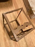 Oud stalen flessenkrat, Antiek en Kunst, Ophalen