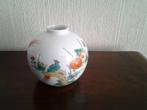 Chinese bol vaasje met vogels van porselein, Antiek en Kunst, Antiek | Vazen, Ophalen of Verzenden