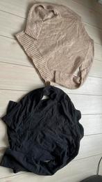 38 40 m l Glitter vest crème met pailletten kolbert zwart, Ophalen of Verzenden, Zo goed als nieuw, Maat 38/40 (M), Kerstmis of Sinterklaas