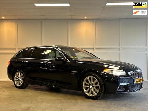 BMW 5-serie Touring 535xd High Executive / Xenon / Leder / P, Auto's, BMW, Bedrijf, Te koop, 5-Serie, 360° camera, 4x4, ABS, Achteruitrijcamera