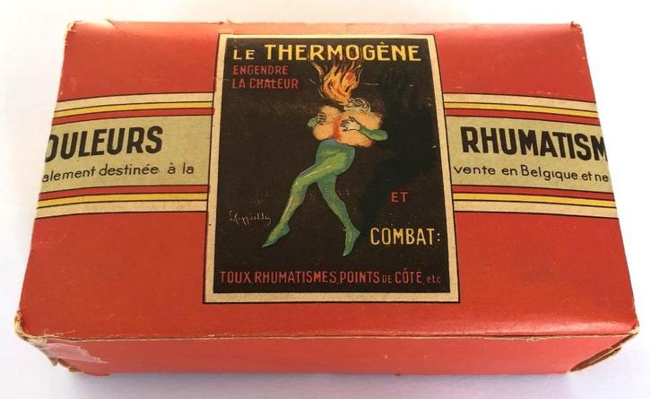 Antiek doosje Thermogene Watten Vandenbroeck (België), Antiek en Kunst, Curiosa en Brocante, Ophalen of Verzenden