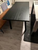 Zwarte Eettafel - Gebruikt, Huis en Inrichting, Ophalen, Gebruikt, 100 tot 150 cm, 150 tot 200 cm
