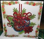 Diamond Painting kerstkaart Kerstbal 1, Ophalen of Verzenden, Nieuw, Kerst