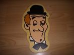 Super leuke houten afbeelding van Stan Laurel, Verzamelen, Gebruikt, Ophalen of Verzenden, Mens