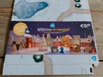 Winterdorp huisjes met plaat en verlichting, Diversen, Kerst, Ophalen of Verzenden, Zo goed als nieuw