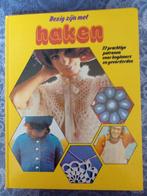 Haken Boek - 77 Patronen voor Beginners & Gevorderden, Ophalen of Verzenden, Gebruikt, Haken, Patroon of Boek