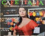 CD  3 st ' Cafe Italia'  75 originele classics, Ophalen of Verzenden, Zo goed als nieuw, Poprock