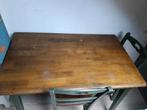 Tafel met 3stoelen, Huis en Inrichting, Tafels | Eettafels, Ophalen, Gebruikt, 50 tot 100 cm, Vintage