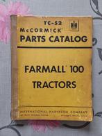 Onderdelenboek Mc Cormick Farmall 100 trekkers, Ophalen of Verzenden, Gelezen, Tractor en Landbouw