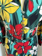 King Louie maat L kleurrijke emmy jurk 424, Kleding | Dames, Maat 42/44 (L), Ophalen of Verzenden, Zo goed als nieuw, Knielengte