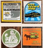 Stickers- diverse vintage stickers Free Record Shop - Lois, Verzamelen, Overige typen, Ophalen of Verzenden, Zo goed als nieuw