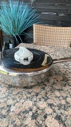 Koekenpan, Ophalen of Verzenden, Zo goed als nieuw, Rvs, Koekenpan of Braadpan