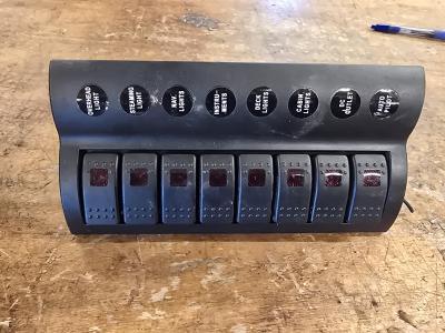 Schakelpaneel 8 voudig, Watersport en Boten, Bootonderdelen, Gebruikt