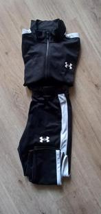 ZGAN Under Armour Tricot Tracksuit Trainingspak maat S, Ophalen of Verzenden, Zo goed als nieuw, Zwart, Overige typen