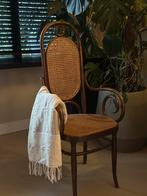 Vintage Thonet Lange Jan Stoel met Rotan, Ophalen of Verzenden