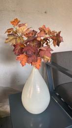 -<Mooie vaas met roest/oranje takken/blad>, Ophalen of Verzenden, Zo goed als nieuw