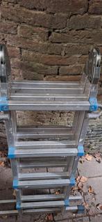 Altrex Uitschuifbare Trapladder - 3,60m, Doe-het-zelf en Verbouw, Ladders en Trappen, Trap, Ophalen of Verzenden, Zo goed als nieuw