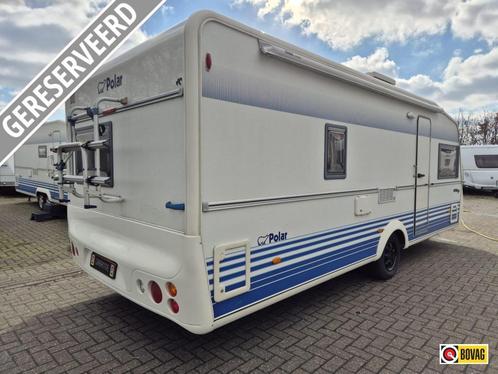 Polar 590, Caravans en Kamperen, Caravans, Bedrijf, tot en met 5, 1250 - 1500 kg, Treinzit, Polar, Frans bed, Overige typen, 5 tot 6 meter