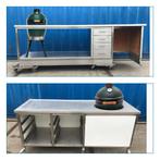 RVS Buitenkeuken BBQ units, Tuin en Terras, Ophalen, Gebruikt, Gas