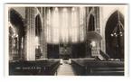 Lisse, Interieur R. K. Kerk, Verzamelen, Ansichtkaarten | Nederland, Verzenden, 1940 tot 1960, Ongelopen, Zuid-Holland