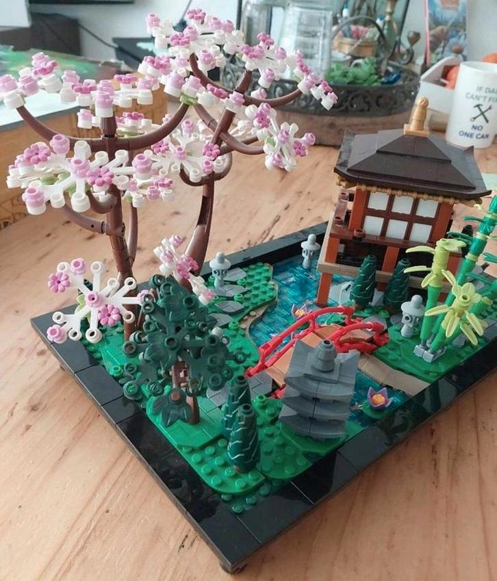 Lego tranquil garden zen tuin te koop of ruilen pharrel set, Kinderen en Baby's, Speelgoed | Duplo en Lego, Zo goed als nieuw
