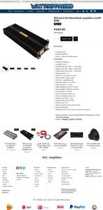 DLS 610CAS1 monoblok versterker 1100W RMS, Info@optimount.nl, Nieuw, Ophalen of Verzenden, Anholtseweg 48A 7091 HB DINXPERLO