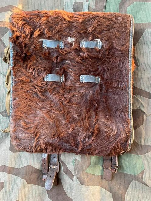 WO2 Duitse M07/13 Tornister/affe, Verzamelen, Militaria | Tweede Wereldoorlog, Landmacht, Overige typen, Duitsland, Ophalen of Verzenden