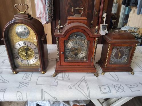 3 warmink tafelklokken, Antiek en Kunst, Antiek | Klokken, Ophalen of Verzenden