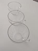 Vintage glazen bowlstel (10-delig), Antiek en Kunst, Antiek | Glas en Kristal, Ophalen