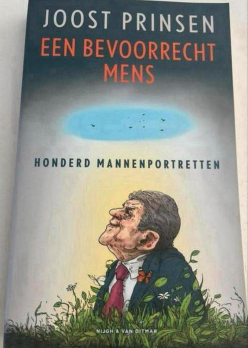 JOOST PRINSEN EEN BEVOORRECHT MENS HONDERD MANNENPORTRETTEN, Boeken, Literatuur, Zo goed als nieuw, Ophalen of Verzenden