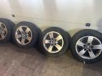 Origineel Winterset BMW (E60/61), Auto-onderdelen, Banden en Velgen, Ophalen, Gebruikt, 16 inch, Banden en Velgen