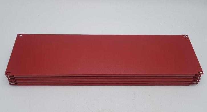 Stalen Serverkast 19inch Blindplaat Afdekpaneel Rood (12x), Computers en Software, Serverkasten, Gebruikt, Ophalen of Verzenden