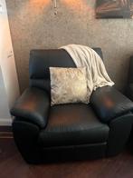 Relaxstoel, 3-zitsbank en stoel - bijna nieuw!, Huis en Inrichting, Fauteuils, Ophalen, Zo goed als nieuw, Leer, 75 tot 100 cm