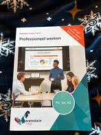 Professioneel Werken - Basisdeel niveau 3 en 4, Boeken, Ophalen of Verzenden, Zo goed als nieuw, Overige niveaus, Overige vakken