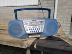 moderne draagbare cd radio en cassettedeck sony, Ophalen, Gebruikt, Sony, Met radio