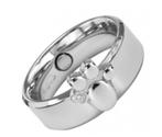 Magneetsieraden "Energy and Life" Ring poot met zirkonia 17, Nieuw, Ophalen of Verzenden, 17 tot 18, Dame