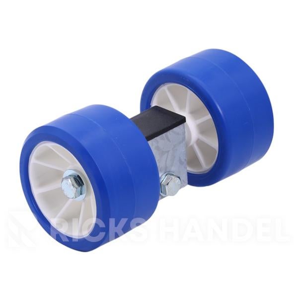 Bootrol, rollenset 70x120 mm op kantelblokje, Watersport en Boten, Accessoires en Onderhoud, Nieuw, Ophalen of Verzenden