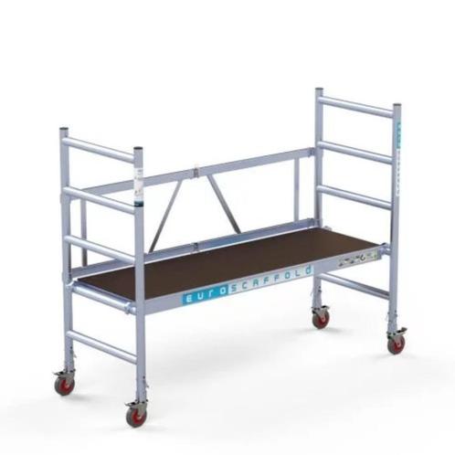 Te huur/huren/verhuur: Kamersteigers, Doe-het-zelf en Verbouw, Steigers, Zo goed als nieuw, Rolsteiger of Kamersteiger, 2 tot 5 meter